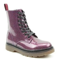Heavenly Feet Womens Justina 8 Eye Boot - Purple 9 Heavenly Feet Womens Justina 8 Eye Boot - Purple -Fashion Shoe Store et Justina PurpleGlitter 1812148 7