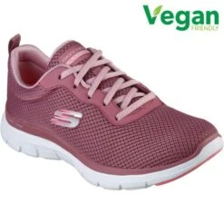 Skechers Womens Flex Appeal 4 Brilliant View Trainers - Mauve