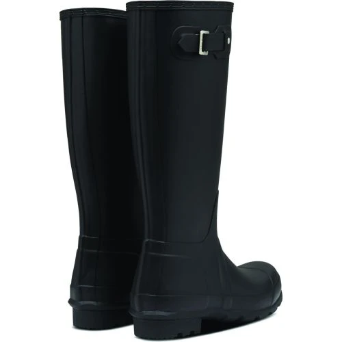 Hunter Mens Original Tall Insulated Wellies - Black 5 Hunter Mens Original Tall Insulated Wellies - Black - Image 3