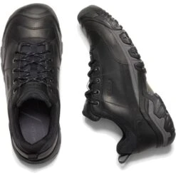 Keen Mens Targhee III Oxford Casual Shoes - Black Magnet -Fashion Shoe Store heeIIIOxford BlackMagnet 2698833 1