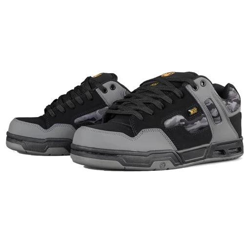 DVS Mens Enduro Heir Skate Shoes - Black Charcoal Camo 6 DVS Mens Enduro Heir Skate Shoes - Black Charcoal Camo - Image 4