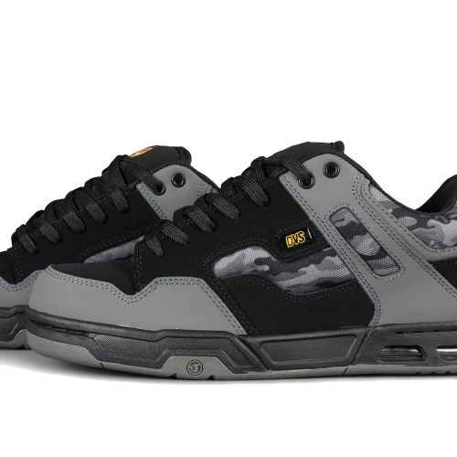 DVS Mens Enduro Heir Skate Shoes - Black Charcoal Camo 7 DVS Mens Enduro Heir Skate Shoes - Black Charcoal Camo - Image 5