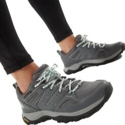 North Face Womens Hedgehog Futurelight Waterproof Walking Trainers - Zinc Grey Griffin Grey -Fashion Shoe Store hogFuturelight ZcGyGriff 2695802 10