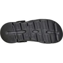 Skechers Mens Arch Fit Valiant Clogs Mules - Black Black -Fashion Shoe Store iantFoamiesArchFit Black 3757678 1