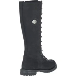 Harley Davidson Womens Lornell 14" Lace Tall Boots - Black 20 Harley Davidson Womens Lornell 14" Lace Tall Boots - Black -Fashion Shoe Store idson Lornell14Wms Black 8726588