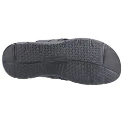 Hush Puppies Mens Connor Sandals - Black -Fashion Shoe Store ies ConnorFlipFlop Black 3830160