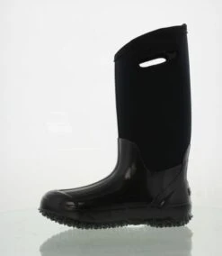 Bogs Womens Classic High Handles Neoprene Wellies - Black Smooth -Fashion Shoe Store ighHandles BlkSmooth jpg14651925 8