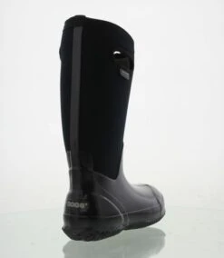 Bogs Womens Classic High Handles Neoprene Wellies - Black Smooth -Fashion Shoe Store ighHandles BlkSmooth jpg28651927 8