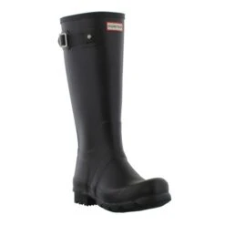 Hunter Mens New Original Tall Wellies Rain Boots - Black -Fashion Shoe Store iginalTallMono Black jpg01553683