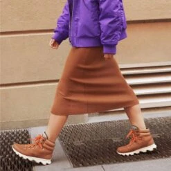 Sorel Womens Kinetic Conquest Waterproof Boots - Velvet Tan 19 Sorel Womens Kinetic Conquest Waterproof Boots - Velvet Tan -Fashion Shoe Store ineticConquest VelvetTan 6790133