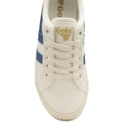 Gola Womens Tennis Mark Cox Trainers - Off White Vintage Blue -Fashion Shoe Store kCox OffWhiteVintageBlue 5787600