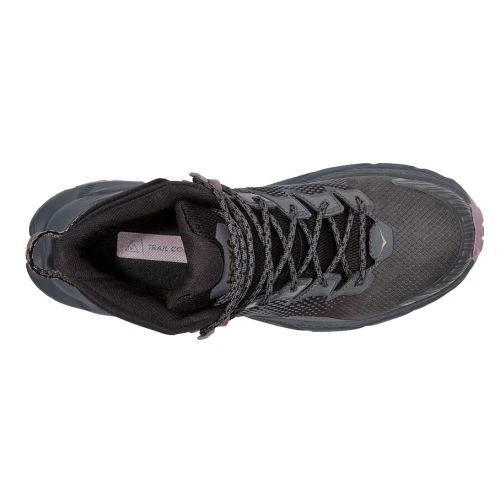 Hoka Womens Trail Code GTX Waterproof Walking Boots - Black Castlerock 7 Hoka Womens Trail Code GTX Waterproof Walking Boots - Black Castlerock - Image 5