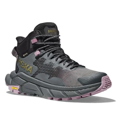 Hoka Womens Trail Code GTX Waterproof Walking Boots - Black Castlerock 4 Hoka Womens Trail Code GTX Waterproof Walking Boots - Black Castlerock - Image 2