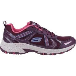 Skechers Womens Hillcrest Walking Shoes - Plum -Fashion Shoe Store lcrestVastAdventure Plum 4834769