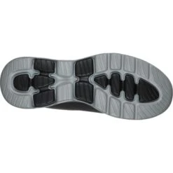 Skechers Mens Go Walk 5 Qualify Trainers - Charcoal Black -Fashion Shoe Store lk5Qualify CharcoalBlack 4721646