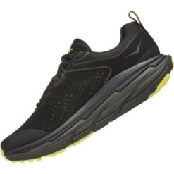 Hoka Mens Challenger ATR 6 GTX Waterproof Trail Shoes - Black Black Olive -Fashion Shoe Store llengerATR6GTX BkBkOlive 4799224