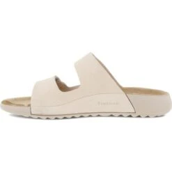 Ecco Womens 2nd Cozmo Adjustable Slide Sandal - Limestone -Fashion Shoe Store mo206823 02378 Limestone 5770021