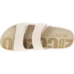 Ecco Womens 2nd Cozmo Adjustable Slide Sandal - Limestone -Fashion Shoe Store mo206823 02378 Limestone 6770022