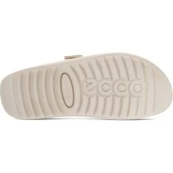 Ecco Womens 2nd Cozmo Adjustable Slide Sandal - Limestone -Fashion Shoe Store mo206823 02378 Limestone 9770025
