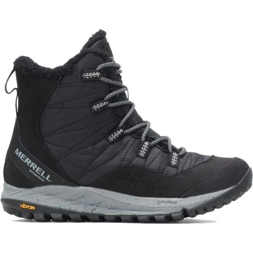 Merrell Womens Antora Sneaker Waterproof Ankle Boots - Black 4 Merrell Womens Antora Sneaker Waterproof Ankle Boots - Black - Image 2