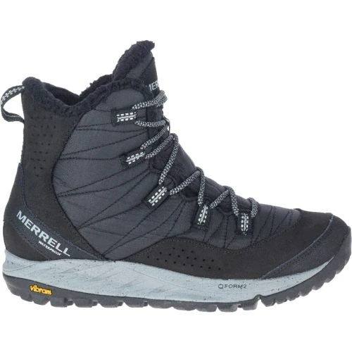 Merrell Womens Antora Sneaker Waterproof Ankle Boots - Black 5 Merrell Womens Antora Sneaker Waterproof Ankle Boots - Black - Image 3