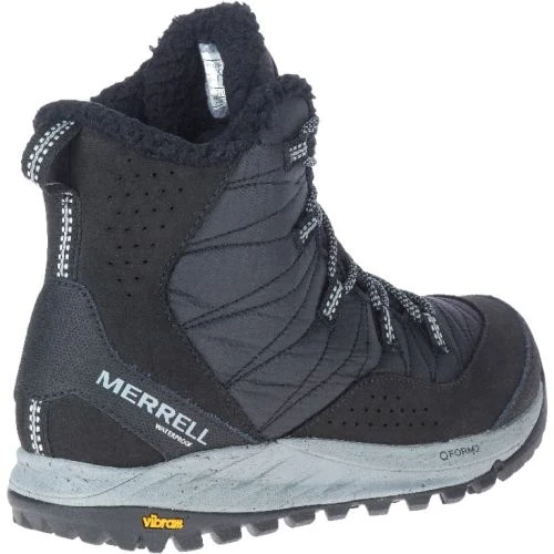 Merrell Womens Antora Sneaker Waterproof Ankle Boots - Black 8 Merrell Womens Antora Sneaker Waterproof Ankle Boots - Black - Image 6