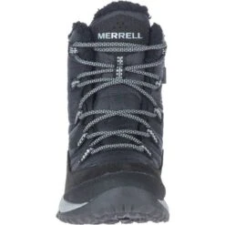 Merrell Womens Antora Sneaker Waterproof Ankle Boots - Black 17 Merrell Womens Antora Sneaker Waterproof Ankle Boots - Black -Fashion Shoe Store ntoraSneakerBootWP Black 7723348 1