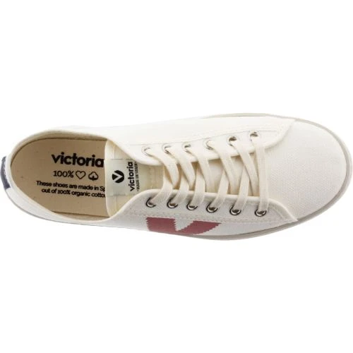 Victoria Shoes Womens Berlin Lona Trainers - Rosa 6 Victoria Shoes Womens Berlin Lona Trainers - Rosa - Image 4