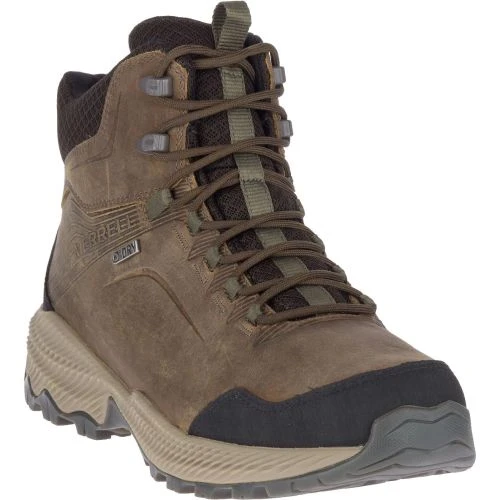 Merrell Mens Forestbound Mid Waterproof Walking Boots - Cloudy 4 Merrell Mens Forestbound Mid Waterproof Walking Boots - Cloudy - Image 2