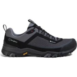 Berghaus Mens Ground Attack Active GTX Walking Shoe - Black Dark Grey -Fashion Shoe Store oundAttackActive BkDrkGy 2831888 1