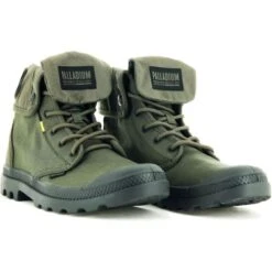 Palladium Mens Pampa Baggy Supply Combat Ankle Boots - Olive Night -Fashion Shoe Store paBaggySupply OliveNight 6785124 2
