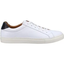 Hush Puppies Mens Colton Trainers - White -Fashion Shoe Store pies ColtonCupsole White 4820953