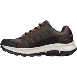 Skechers Mens Equalizer 5 Trail Water Repellent Trainers - Brown Orange -Fashion Shoe Store r5TrailSolix BrownOrange 4801921