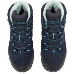 Hi-Tec Womens Bandera Lite WP Walking Boots - Navy Mint -Fashion Shoe Store raLiteMidRT SktCaptnMint 4831498