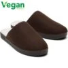 Toms Mens Harbor Vegan Slippers - Coco Brown Felt -Fashion Shoe Store rborSlipper ChocBrown 3 VG734333