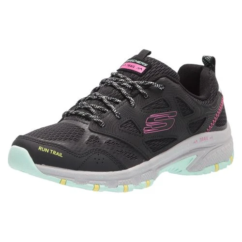 Skechers Womens Hillcrest Pure Escapade Trail Trainers - Black Multi 3 Skechers Womens Hillcrest Pure Escapade Trail Trainers - Black Multi
