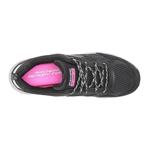 Skechers Womens Hillcrest Pure Escapade Trail Trainers - Black Multi 8 Skechers Womens Hillcrest Pure Escapade Trail Trainers - Black Multi - Image 6