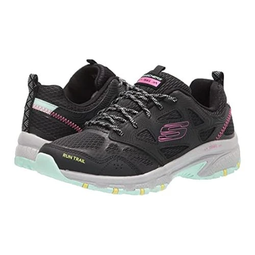 Skechers Womens Hillcrest Pure Escapade Trail Trainers - Black Multi 4 Skechers Womens Hillcrest Pure Escapade Trail Trainers - Black Multi - Image 2