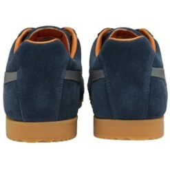 Gola Mens Harrier Trainers - Navy Ash Moody Orange -Fashion Shoe Store rrier NavyAshMoodyOrange 4787614