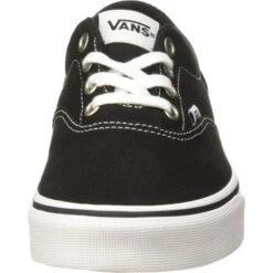 Vans Womens Doheny Trainers - Black White -Fashion Shoe Store sDoheny BlackWhiteCanvas 3759959