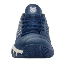K-Swiss Mens Bigshot Light 4 Tennis Trainers - Blue Opal Blanc De Blanc Lollipop -Fashion Shoe Store shotLight4 BlueOpalBlanc 5816760