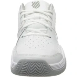 K-Swiss Womens Court Express HB Tennis Shoes - White Highrise Silver 12 K-Swiss Womens Court Express HB Tennis Shoes - White Highrise Silver -Fashion Shoe Store ssHb WhiteHighRiseSilver 2754479