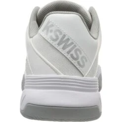 K-Swiss Womens Court Express HB Tennis Shoes - White Highrise Silver 13 K-Swiss Womens Court Express HB Tennis Shoes - White Highrise Silver -Fashion Shoe Store ssHb WhiteHighRiseSilver 3754480