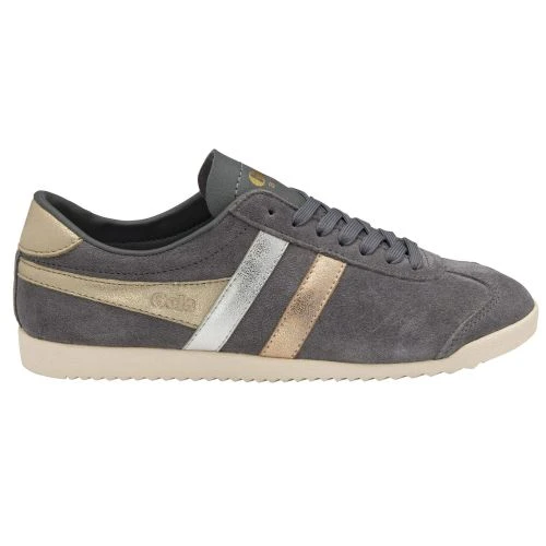 Gola Womens Bullet Mirror Trident Trainers - Ash Silver Gold 7 Gola Womens Bullet Mirror Trident Trainers - Ash Silver Gold - Image 5