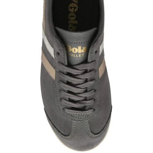 Gola Womens Bullet Mirror Trident Trainers - Ash Silver Gold 6 Gola Womens Bullet Mirror Trident Trainers - Ash Silver Gold - Image 4