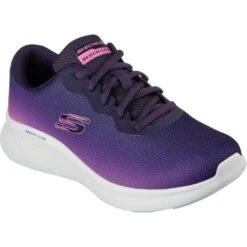 Skechers Womens Skech Lite Pro Fade Out Trainers - Navy Hot Pink -Fashion Shoe Store teProFadeOut NavyHotPink 1832593