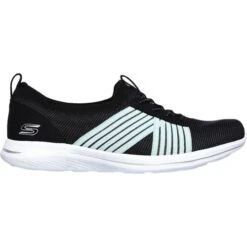Skechers Womens City Pro Easy Moving Slip On Trainer - Black Aqua -Fashion Shoe Store tyProEasyGoing BlackAqua 5686358