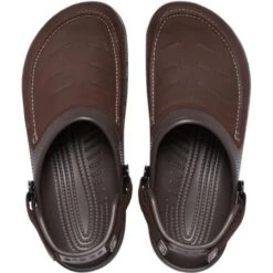 Crocs Mens Yukon Visa II Clog Vegan Sandals - Espresso -Fashion Shoe Store ukonVistaIIClog Espresso 3768990