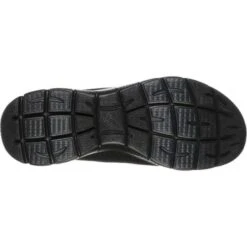 Skechers Womens Summits Slip On WIDE Trainers - Black Black -Fashion Shoe Store ummitsWideFit BlackBlack 4781093
