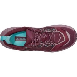 Hoka Womens Anacapa Low GTX Waterproof Walking Shoes - Grape Wine Elderberry -Fashion Shoe Store wGTX GrapeWineElderberry 5799243